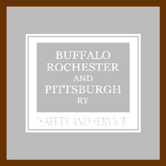 Buffalo, Rochester & Pittsburgh #1